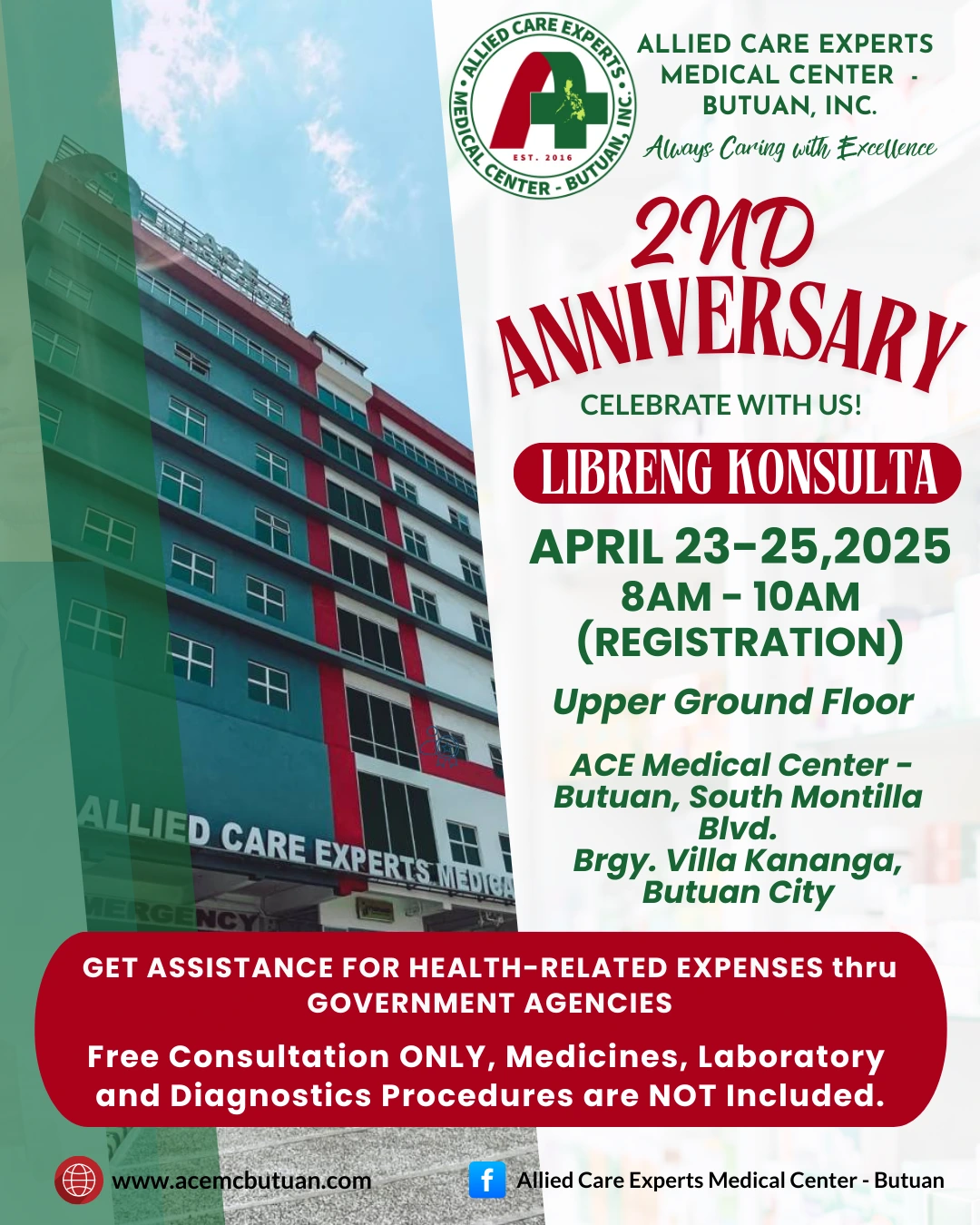 Celebrate 2 Years of Caring with ACE Medical Center – Butuan!
