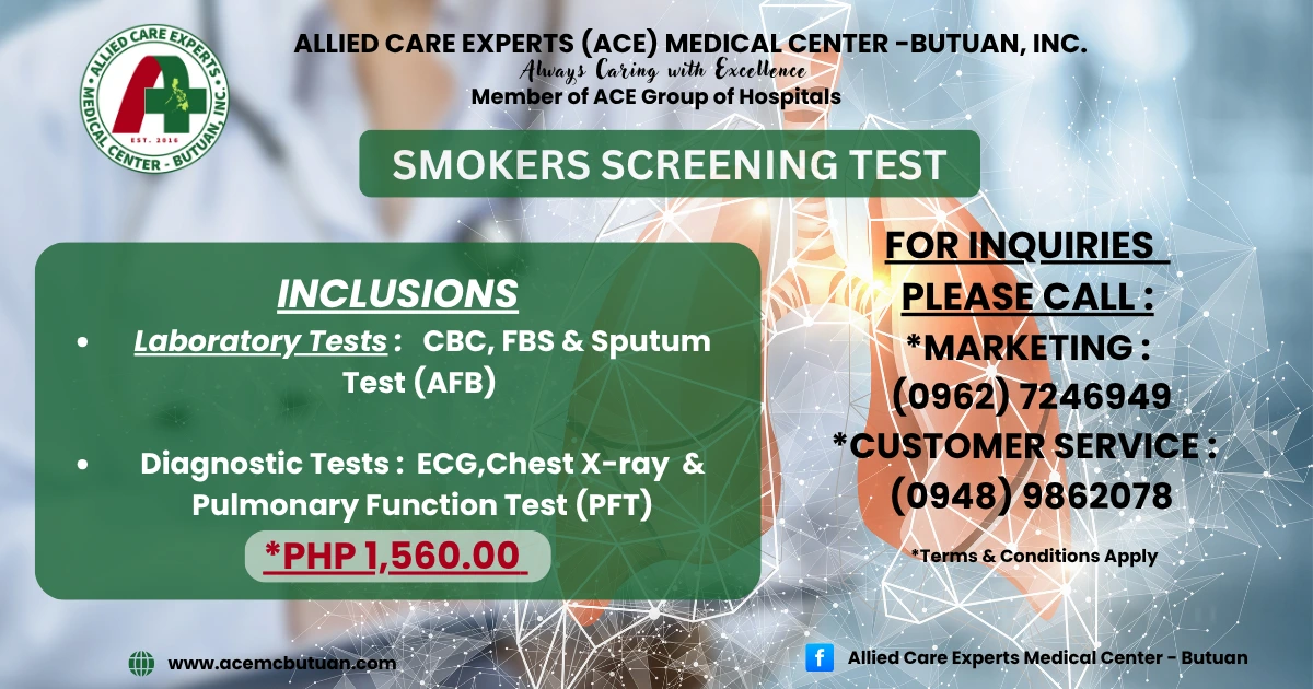 Smoked too much? Let’s check if your lungs are still on good terms with you!
