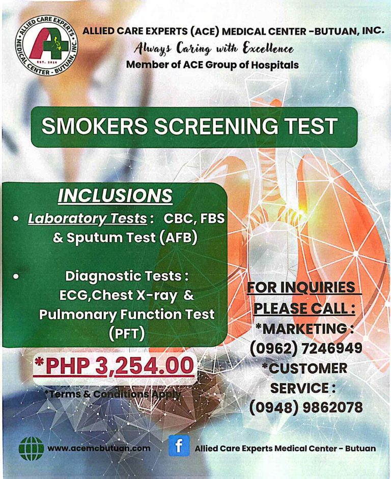 Smoked too much? Let’s check if your lungs are still on good terms with you!